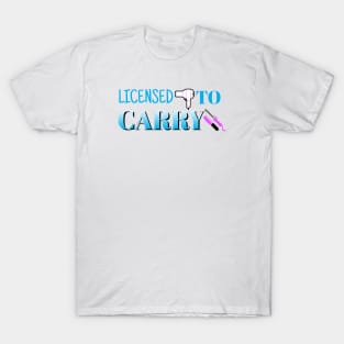 Licensed to Carry Hairstylist T-Shirt